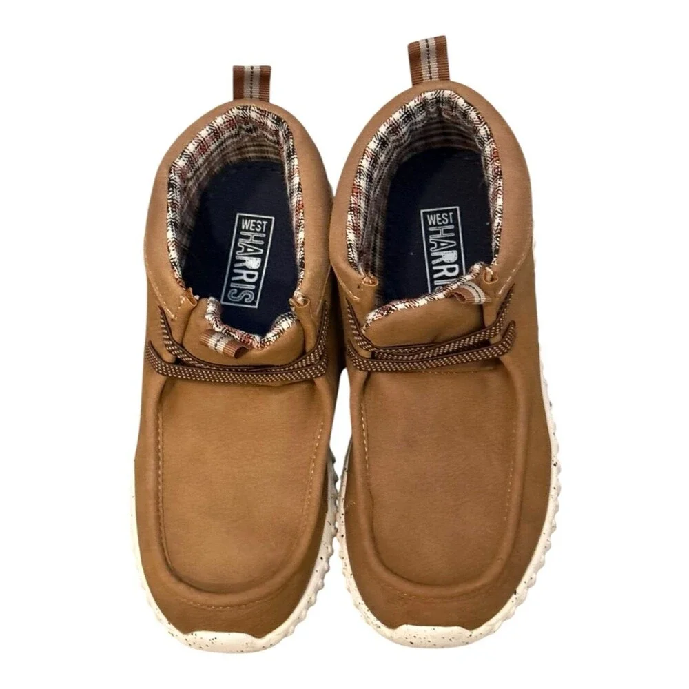 West Harris Boys Kids Little Kid Holden Tan Chukka Boots Shoes. 2.